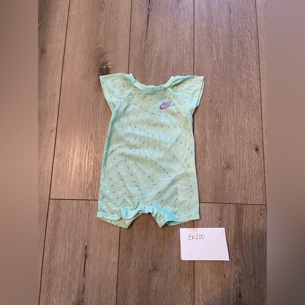 Nike Baby Infant Girls Essentials Knit Romper Size 3 Months Summer Spring